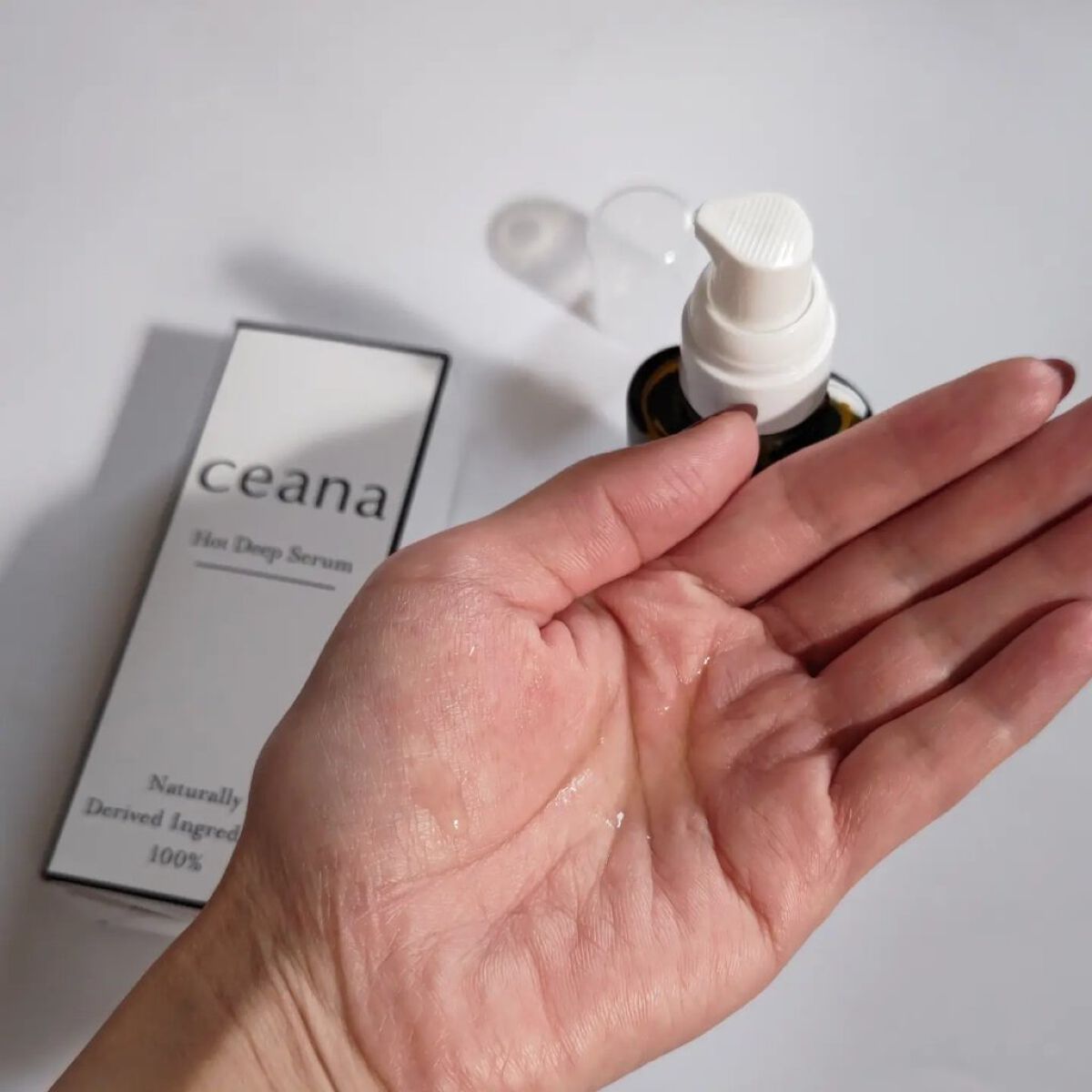 CEANA ホットディープセラム/キレイ・デ・ラボ/美容液を使ったクチコミ（3枚目）