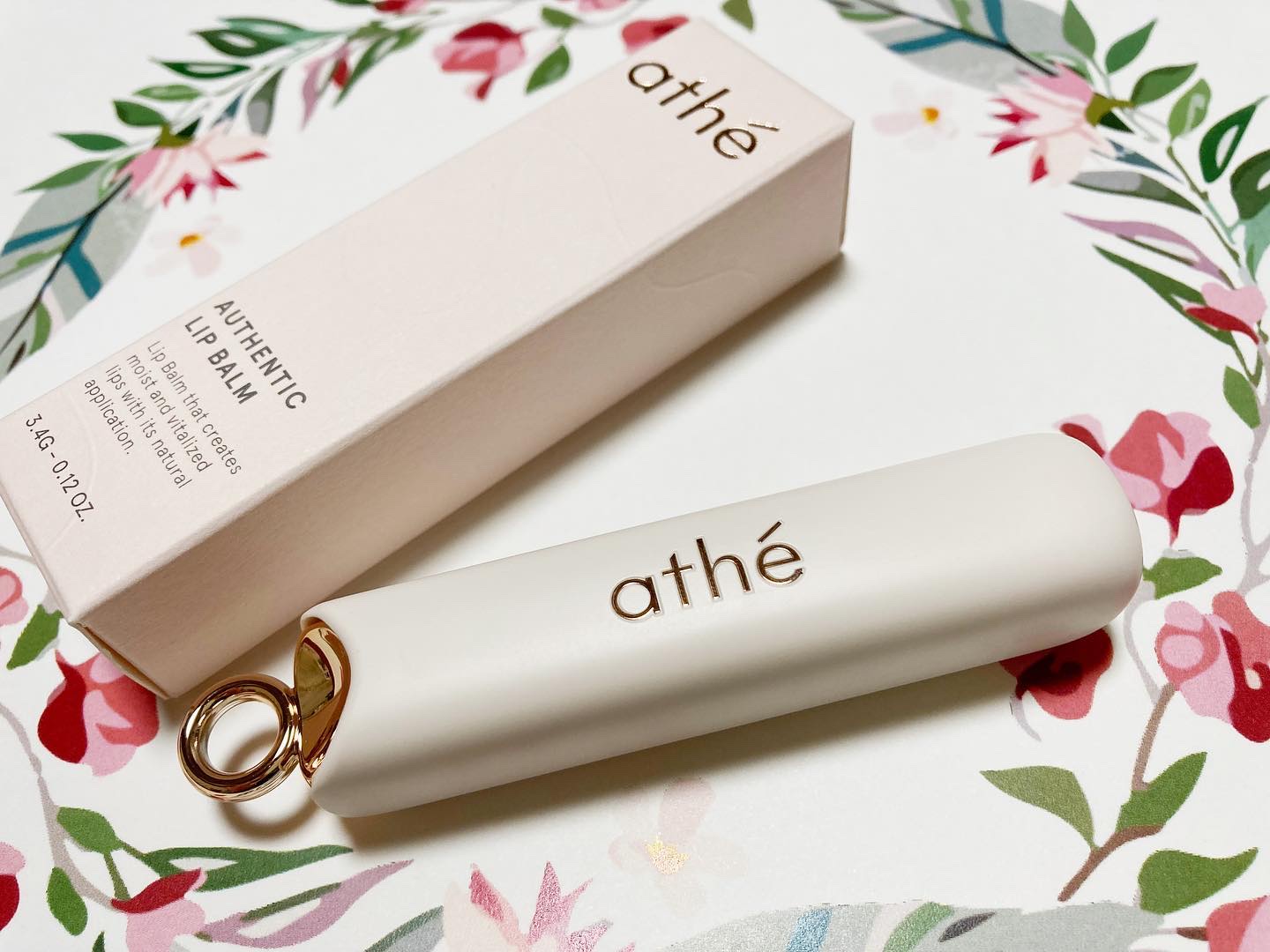 オーセンティック リップ バーム/athé/口紅を使ったクチコミ（1枚目）