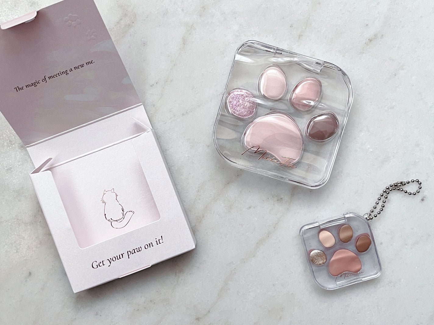 ミャオパウズアイシャドウパレット/MilleFée/アイシャドウパレットを使ったクチコミ(3枚目)