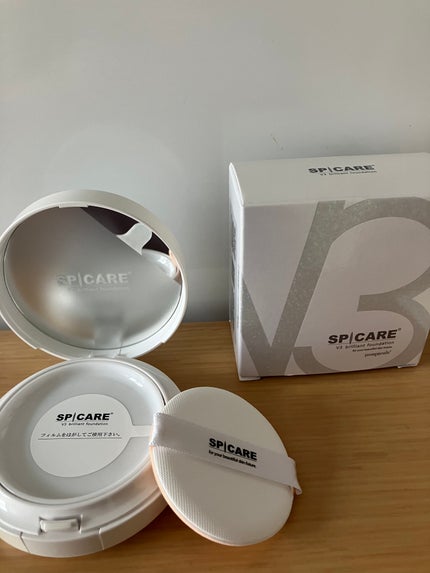 V3 ブリリアント ファンデーション/SPICARE/クッションファンデーションを使ったクチコミ(3枚目)