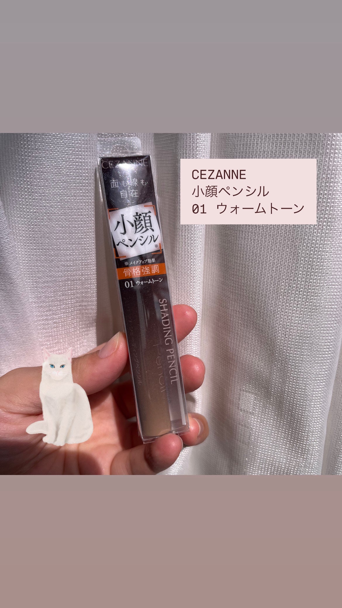 シェーディングペンシル/CEZANNE/ハイライト・シェーディングを使ったクチコミ(1枚目)