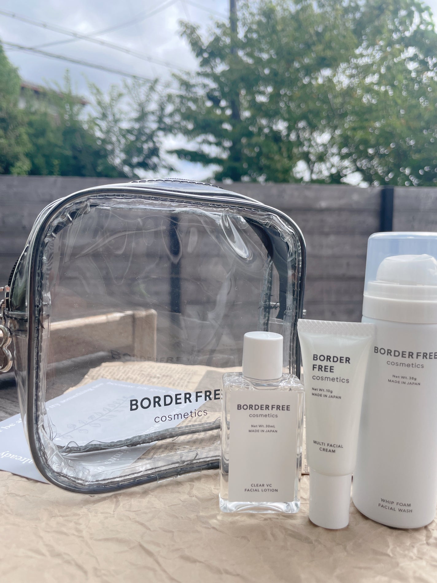 ミニサイズスキンケアセット/BORDER FREE cosmetics/トライアルキットを使ったクチコミ(1枚目)