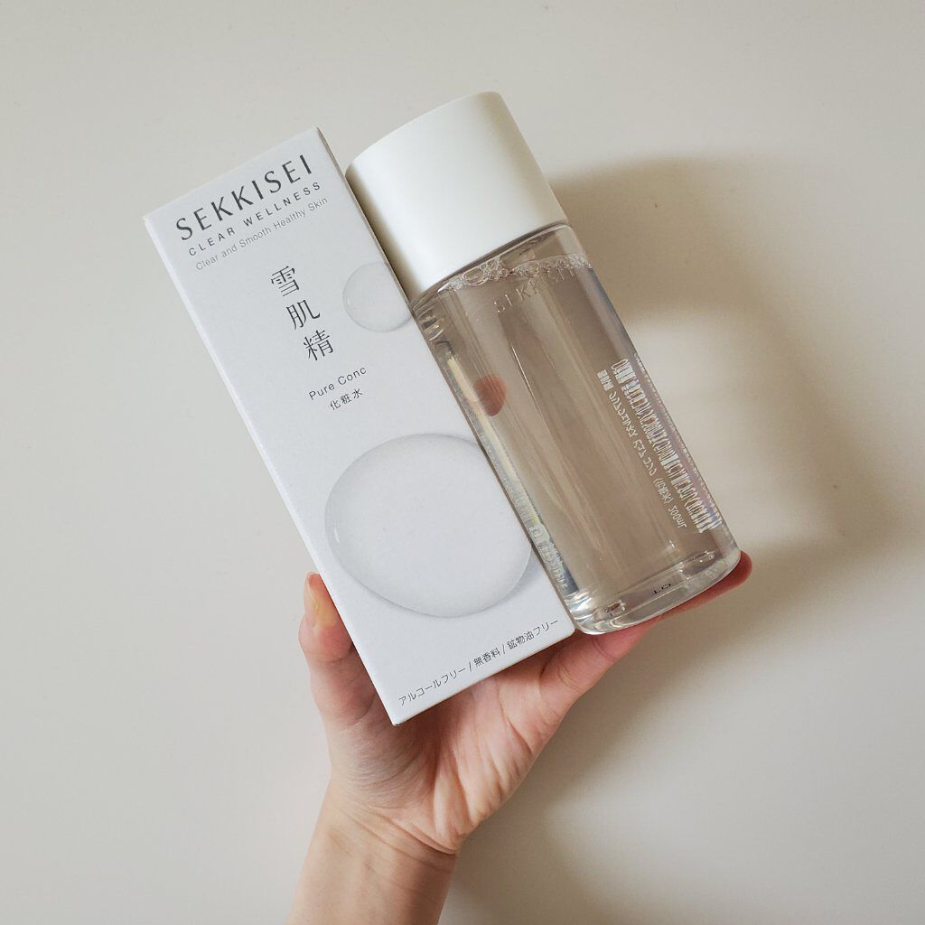 クリアウェルネス ピュア コンク/雪肌精/化粧水を使ったクチコミ（1枚目）