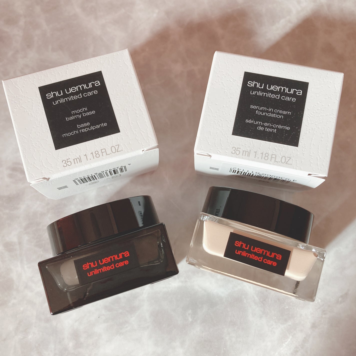 アンリミテッド ケア セラムイン クリーム ファンデーション/shu uemura/クリーム・エマルジョンファンデーションを使ったクチコミ(1枚目)