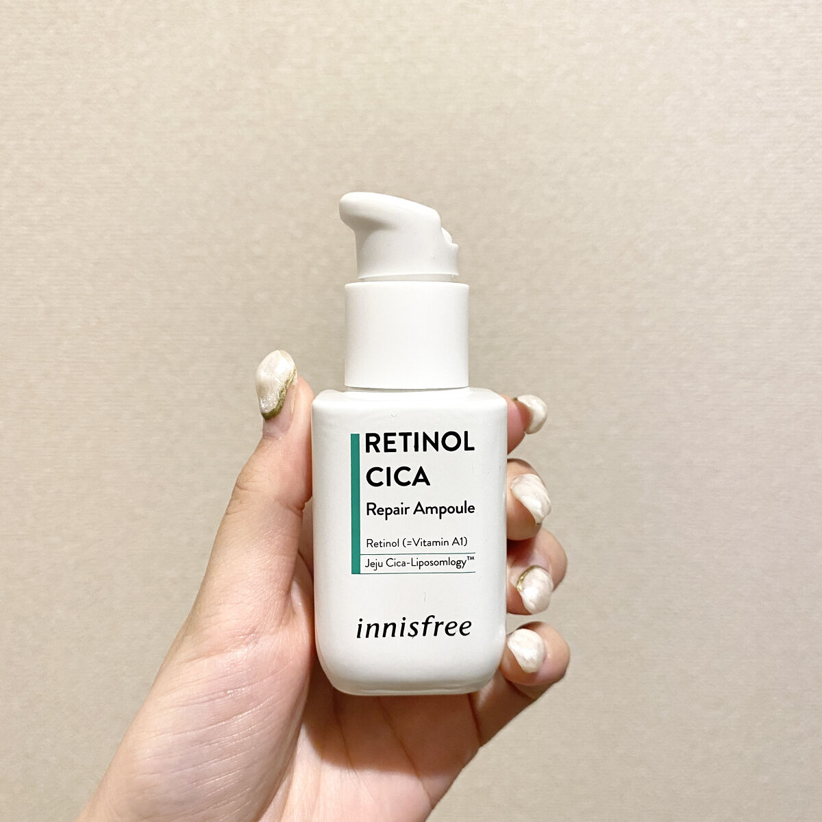レチノール　シカ　リペア　セラム/innisfree/美容液を使ったクチコミ（2枚目）