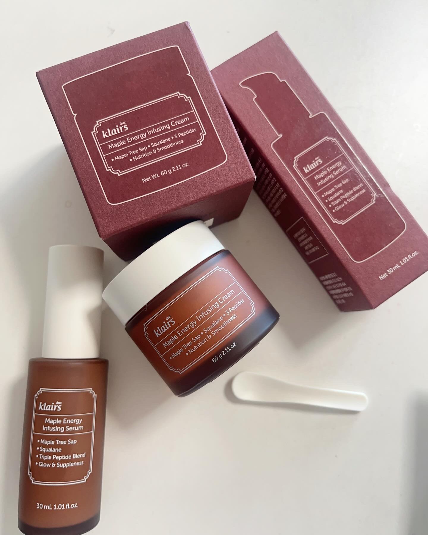 メープルエナジーインフュージングクリーム/Klairs/フェイスクリームを使ったクチコミ（3枚目）