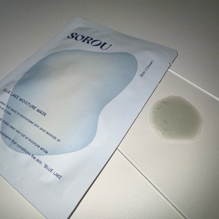 ブルー レイク モイスチャー マスク/SOROU/シートマスク・パックを使ったクチコミ(5枚目)