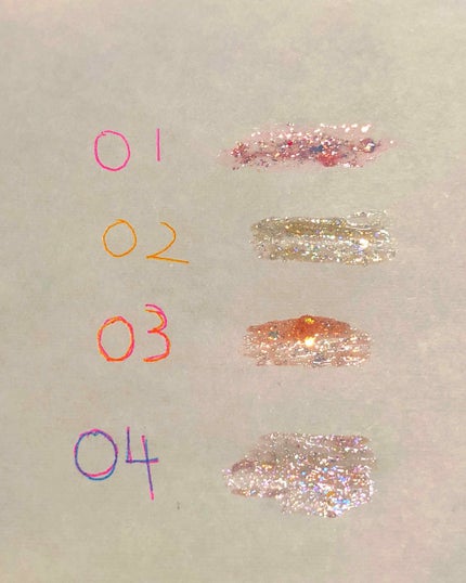 アイスパングルグリッター/HOLIKA HOLIKA/グリッターを使ったクチコミ(2枚目)