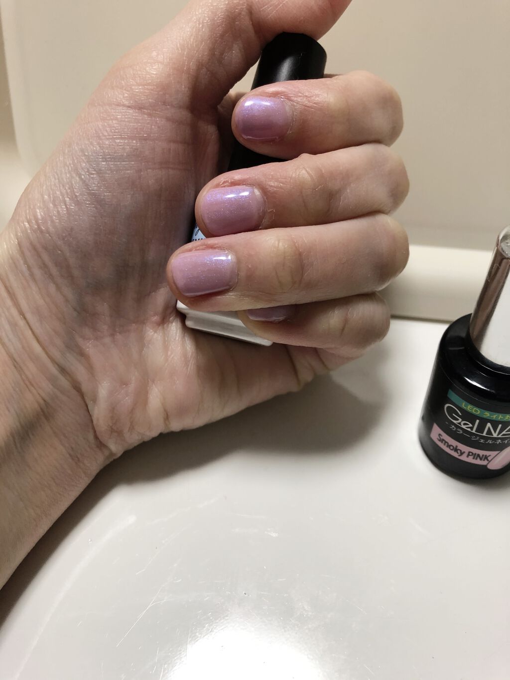 BWポリジェリカ オーロラニュアンストップジェル/ビューティーワールド/ジェルネイルを使ったクチコミ（1枚目）