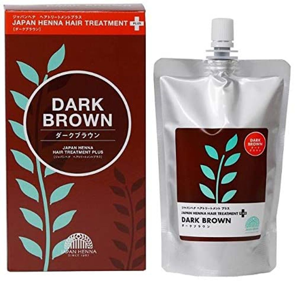 ジャパンヘナ ヘアトリートメント プラス ダークブラウン