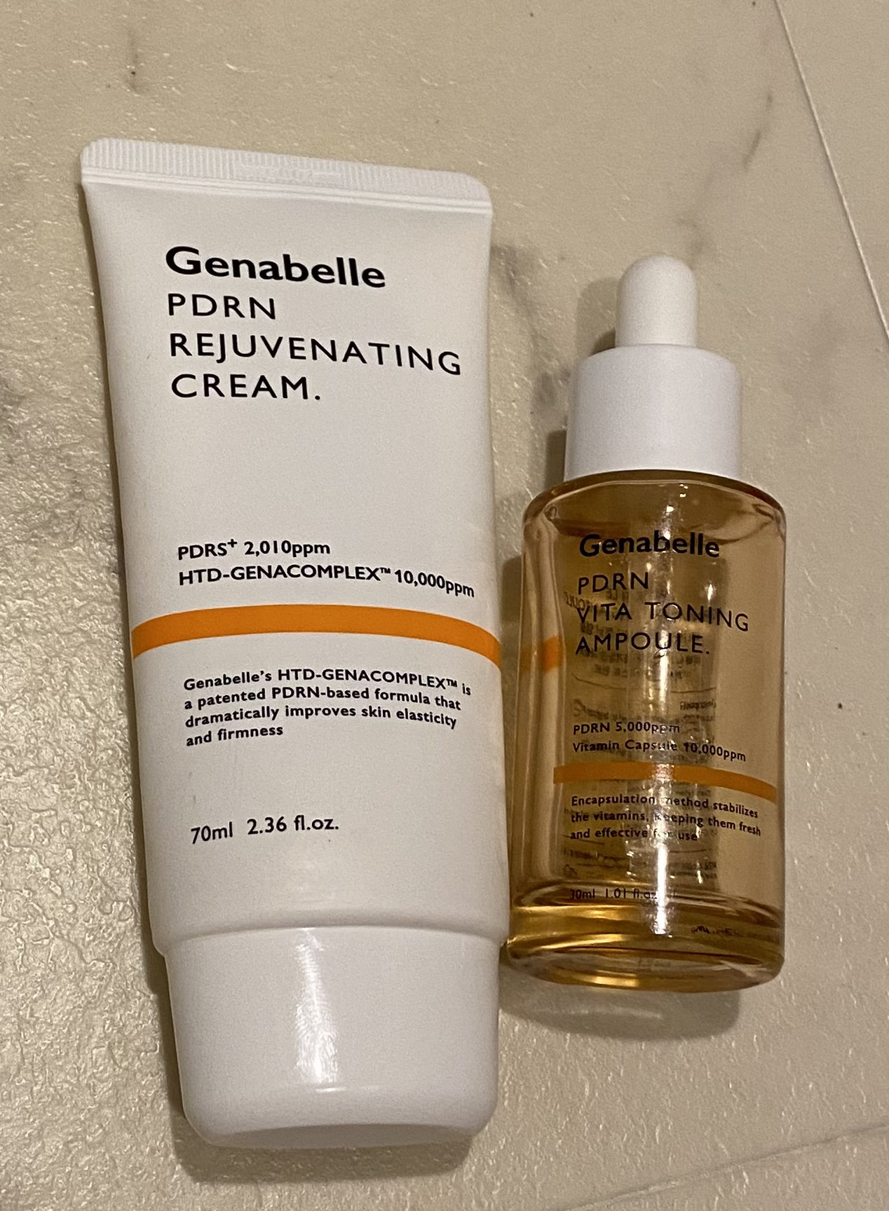 PDRNリジュビネイティングクリーム/Genabelle/フェイスクリームを使ったクチコミ（1枚目）
