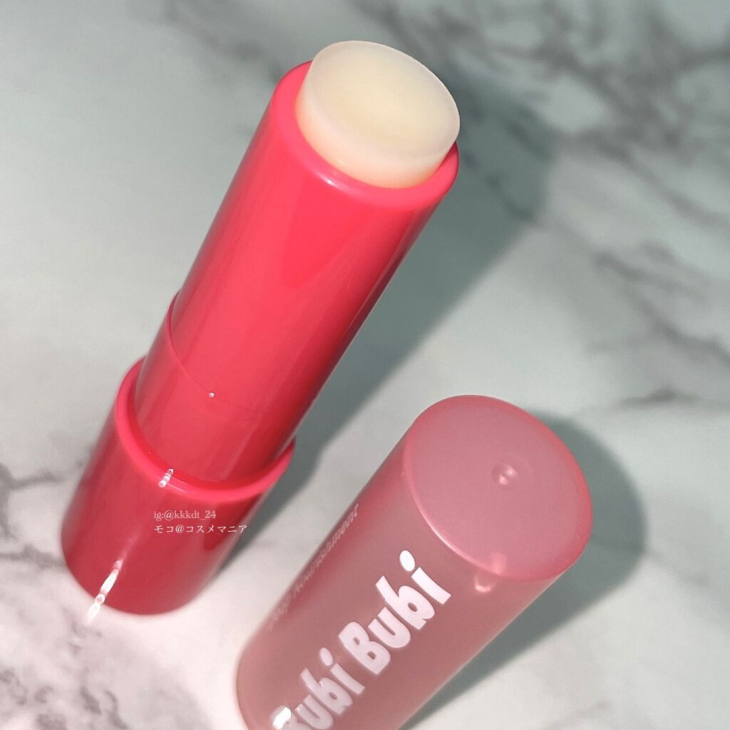 ブビブビ リップバーム/unpa/リップバームを使ったクチコミ（3枚目）