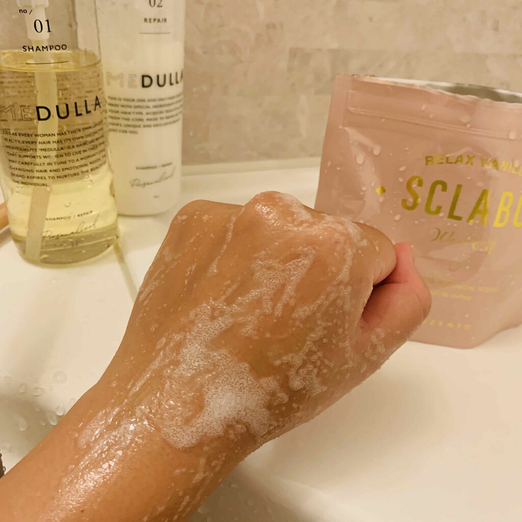 薬用スクラボ/BIZENTO/ボディスクラブを使ったクチコミ（3枚目）