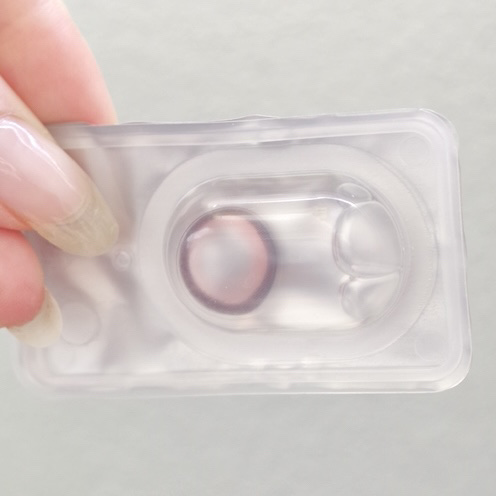 Honey Kiss 1month ちゅるんピンク/HoneyKiss/１ヶ月（１MONTH）カラコンを使ったクチコミ（3枚目）