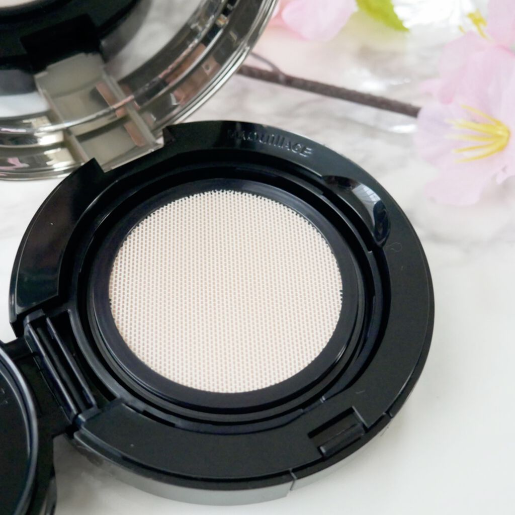 ドラマティックジェリーコンパクト/マキアージュ/クッションファンデーションを使ったクチコミ（3枚目）