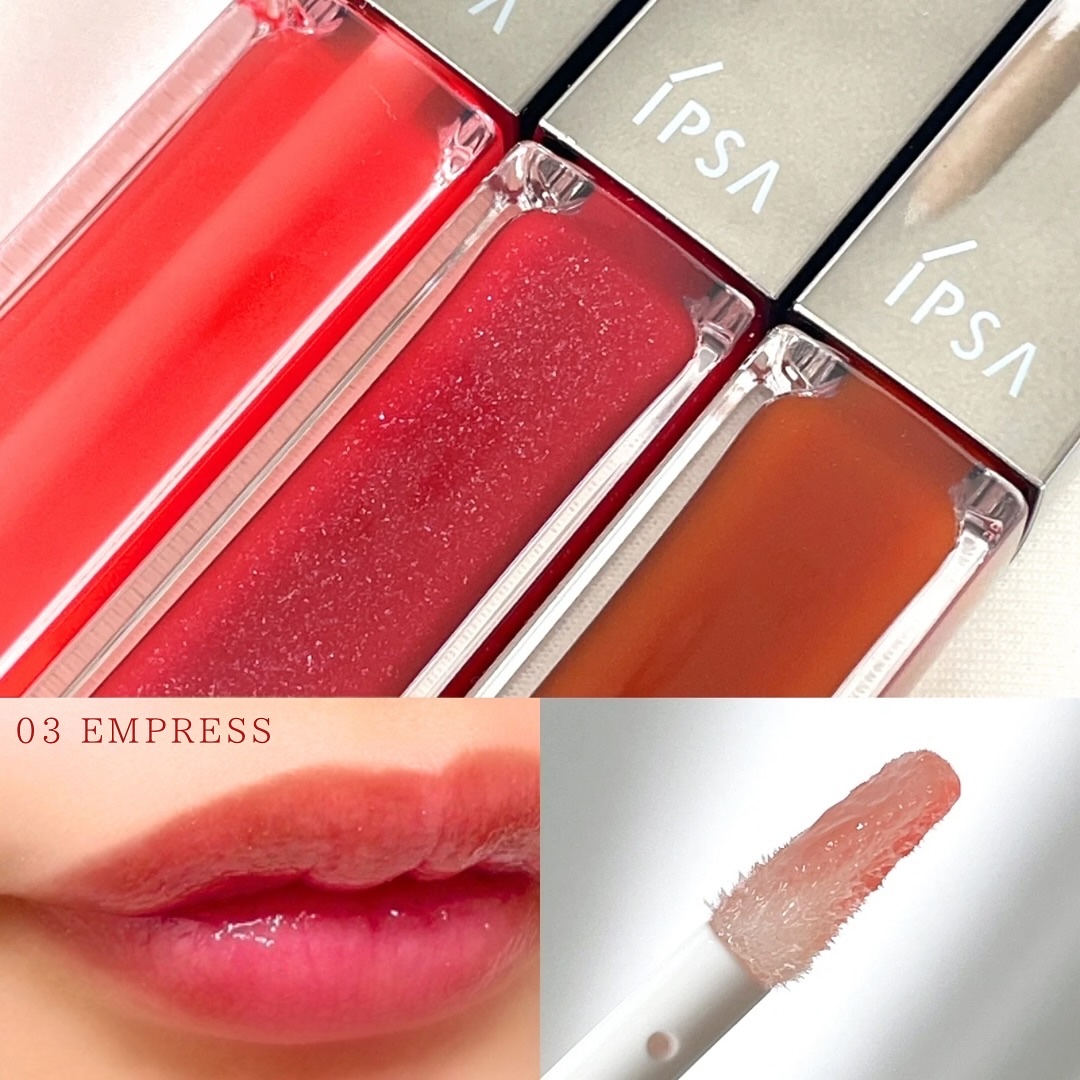 リップオイルe LE/IPSA/リップグロスを使ったクチコミ（3枚目）