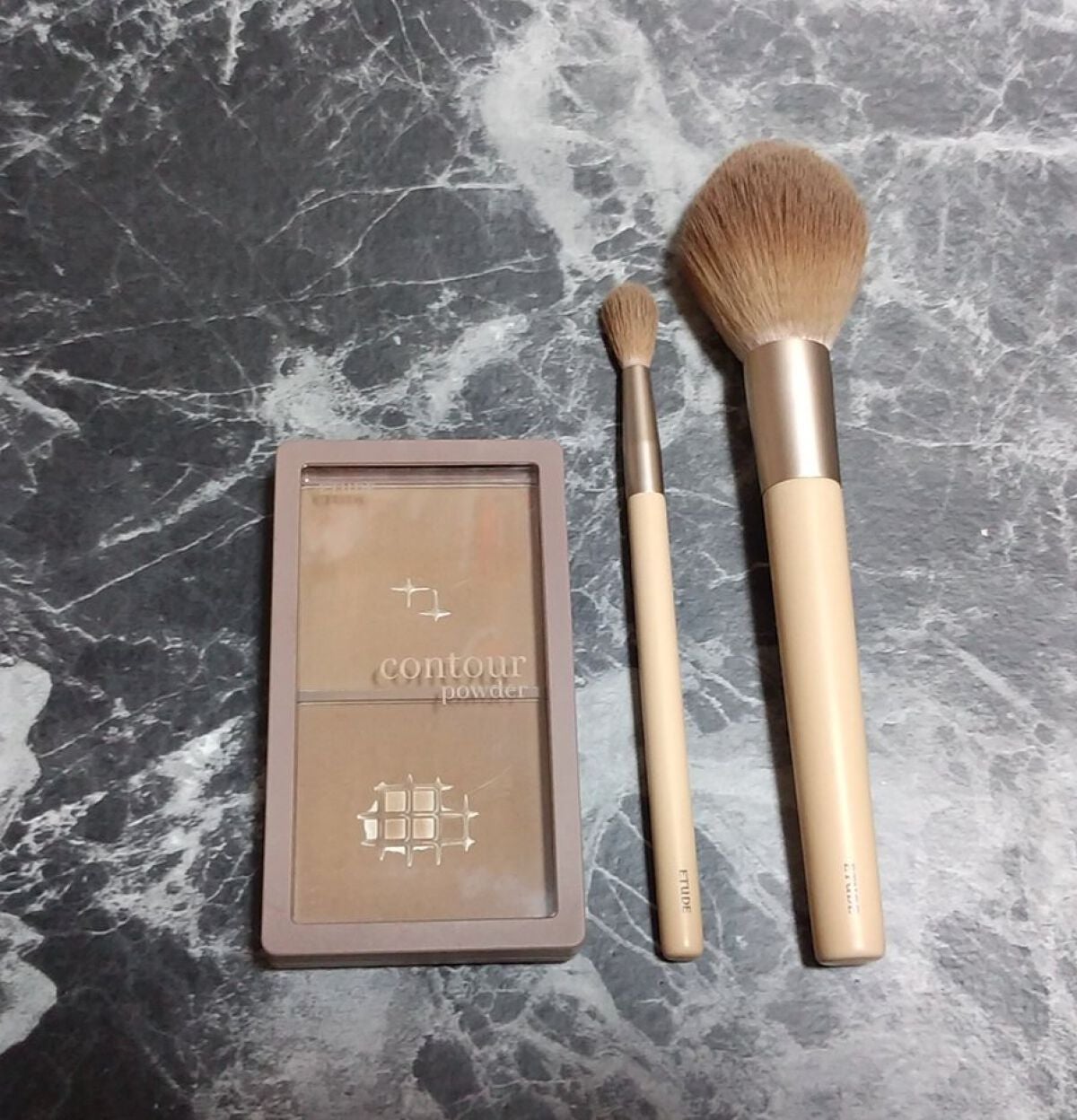 コントゥアパウダー/ETUDE/シェーディングを使ったクチコミ(2枚目)