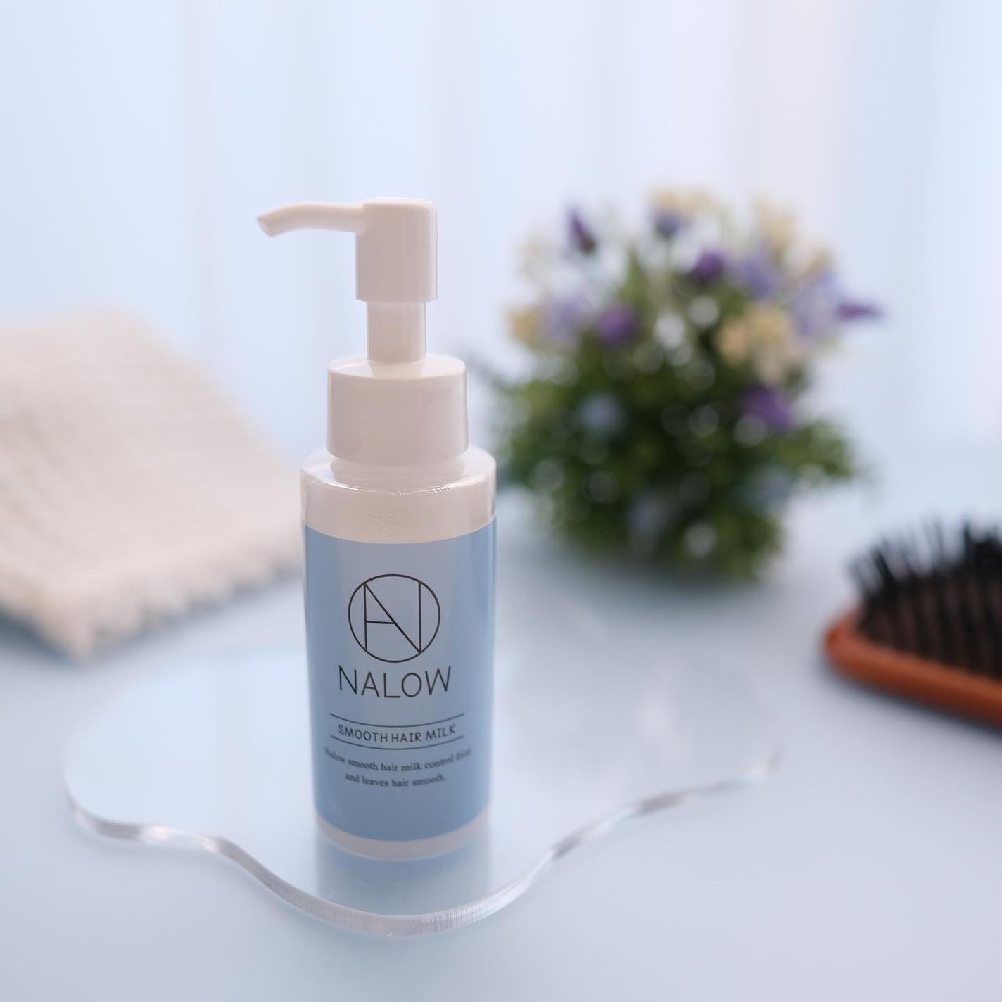 ナロウスムースヘアミルク/NALOW/ヘアミルクを使ったクチコミ(1枚目)