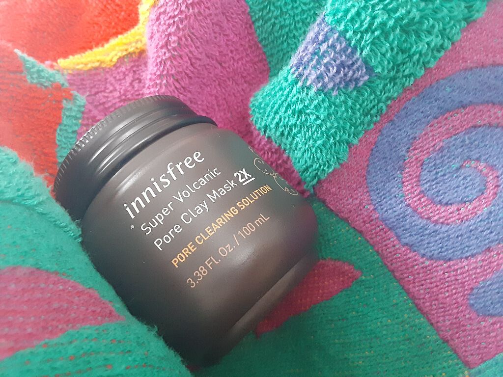 スーパーヴォルカニック　ポア　クレイマスク/innisfree/洗い流すパック・マスクを使ったクチコミ（1枚目）