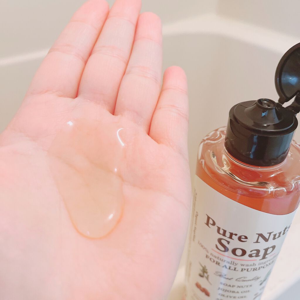 ピュアナッツソープ ホワイトローズの香り/ナチュラセラ/洗顔フォームを使ったクチコミ(3枚目)