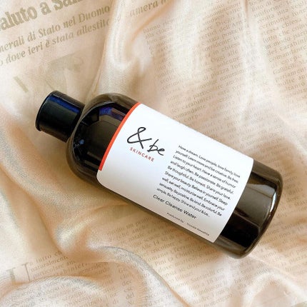 &be クリアクレンズウォーター/&be/クレンジングウォーターを使ったクチコミ(1枚目)