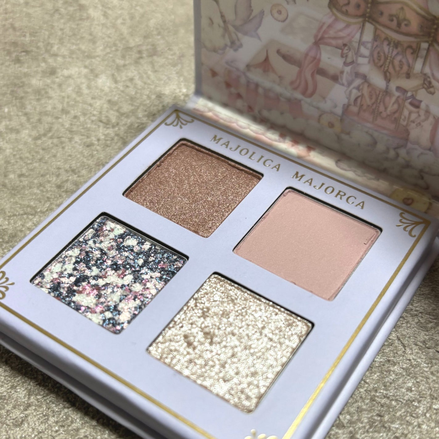 シャドーフラッシュ /MAJOLICA MAJORCA/アイシャドウパレットを使ったクチコミ(3枚目)