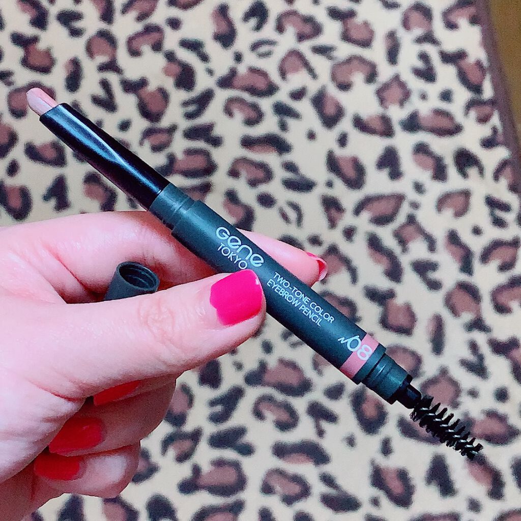 ツートンカラーアイブロウペンシル/GENE TOKYO/アイブロウペンシルを使ったクチコミ（2枚目）