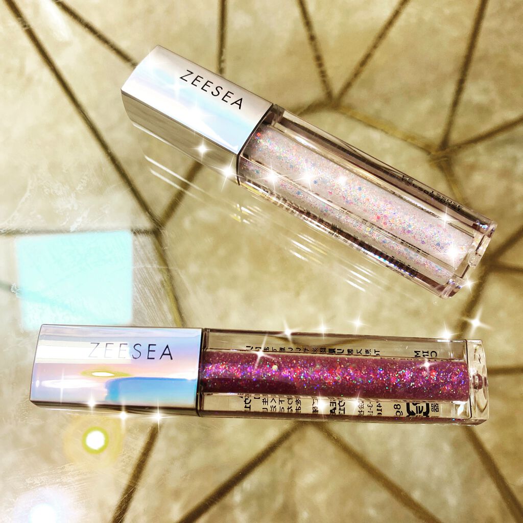 ダイヤモンドシリーズ 星空リキッドアイシャドウ/ZEESEA/リキッドアイシャドウを使ったクチコミ(1枚目)