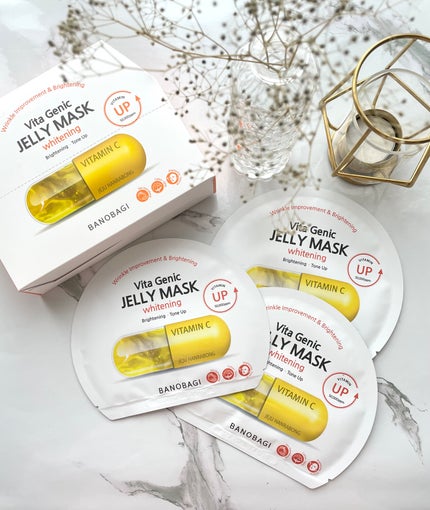 ビタ ジェニックゼリーマスク/BANOBAGI/シートマスク・パックを使ったクチコミ(4枚目)