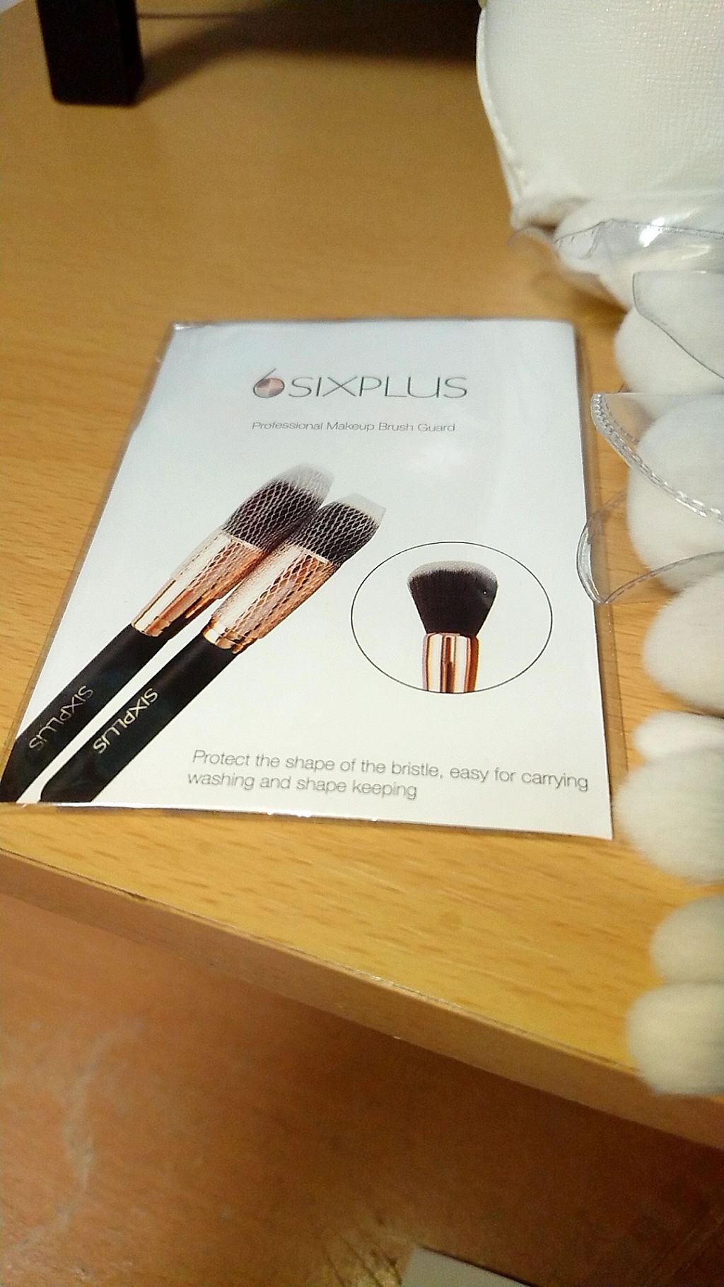 SIXPLUS 大理石柄のメイクブラシ8本セット/SIXPLUS/メイクブラシを使ったクチコミ(2枚目)