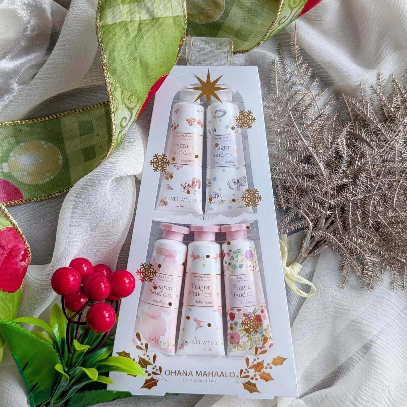 オハナ・マハロ フレグランス ハンドクリーム〈ラウナ ホアピリ〉/OHANA MAHAALO/ハンドクリームを使ったクチコミ(1枚目)