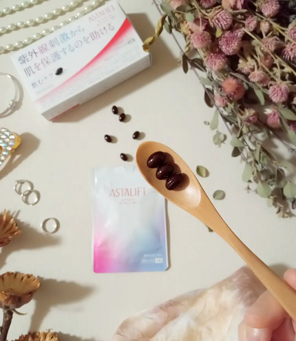 アスタリフト サプリメント ホワイトシールド/アスタリフト/美容サプリメントを使ったクチコミ（2枚目）