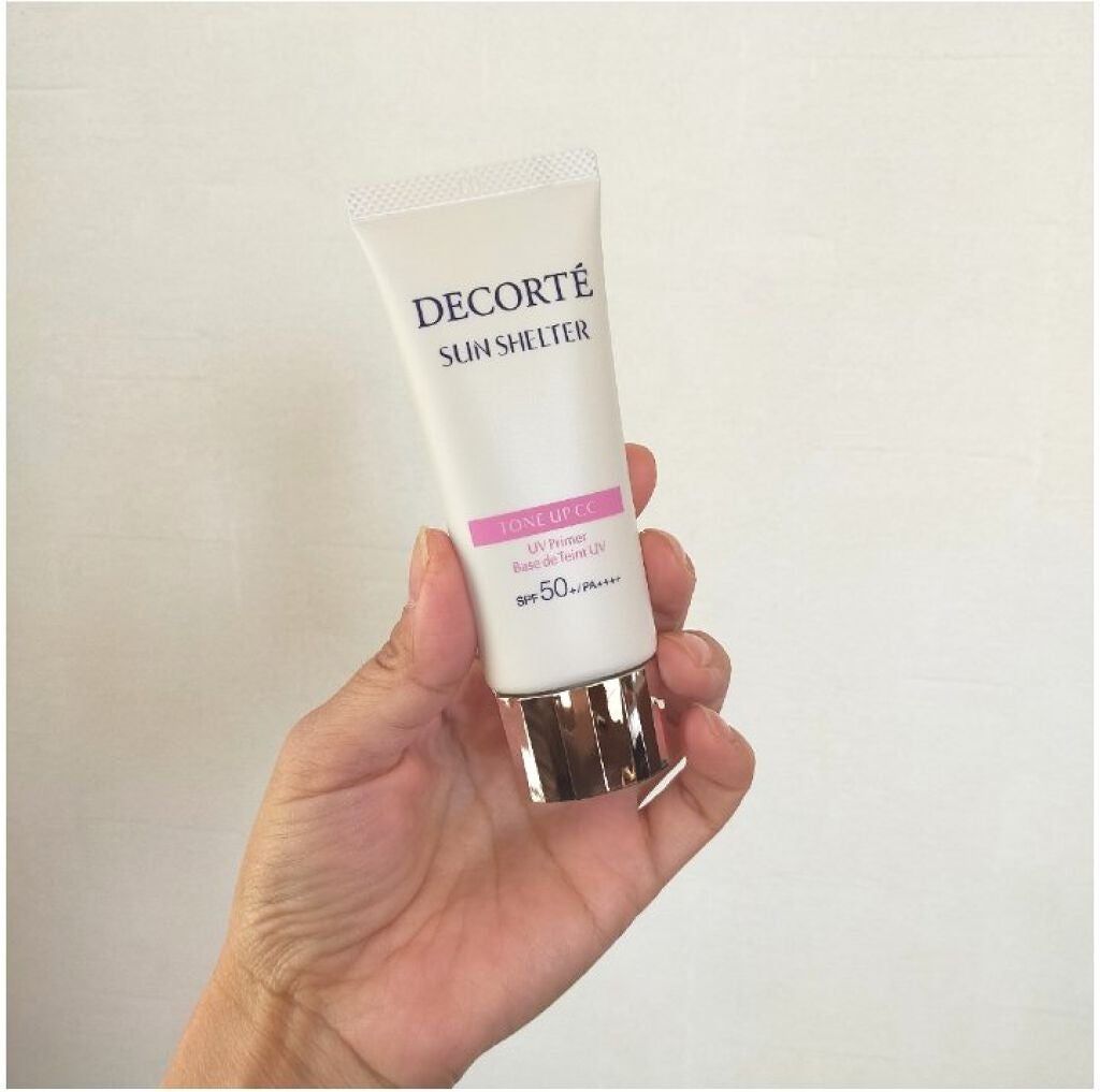 サンシェルター トーンアップCC/DECORTÉ/CCクリームを使ったクチコミ(1枚目)
