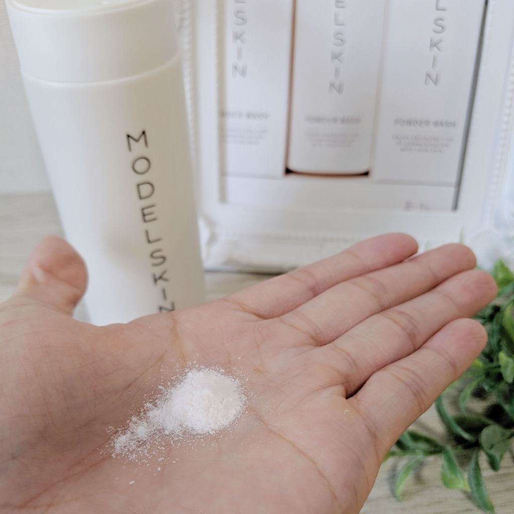 モデルスキンパウダーウォッシュ/MODELSKIN(モデルスキン)/洗顔パウダーを使ったクチコミ（3枚目）