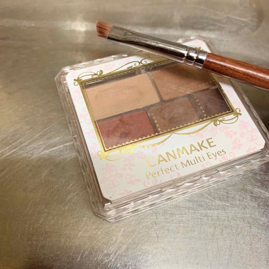 パーフェクトマルチアイズ/キャンメイク/アイシャドウパレットを使ったクチコミ（3枚目）