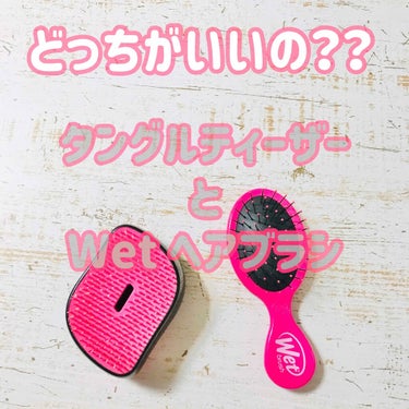 コンパクトスタイラー/TANGLE TEEZER/ヘアブラシを使ったクチコミ（1枚目）