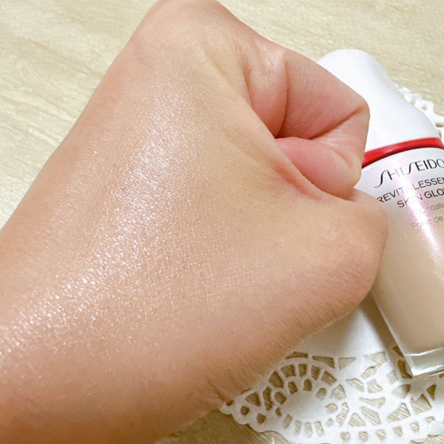 エッセンス スキングロウ ファンデーション/SHISEIDO/リキッドファンデーションを使ったクチコミ(6枚目)