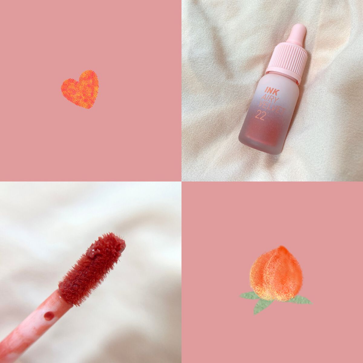 インク エアリー ベルベット/PERIPERA/口紅を使ったクチコミ(2枚目)