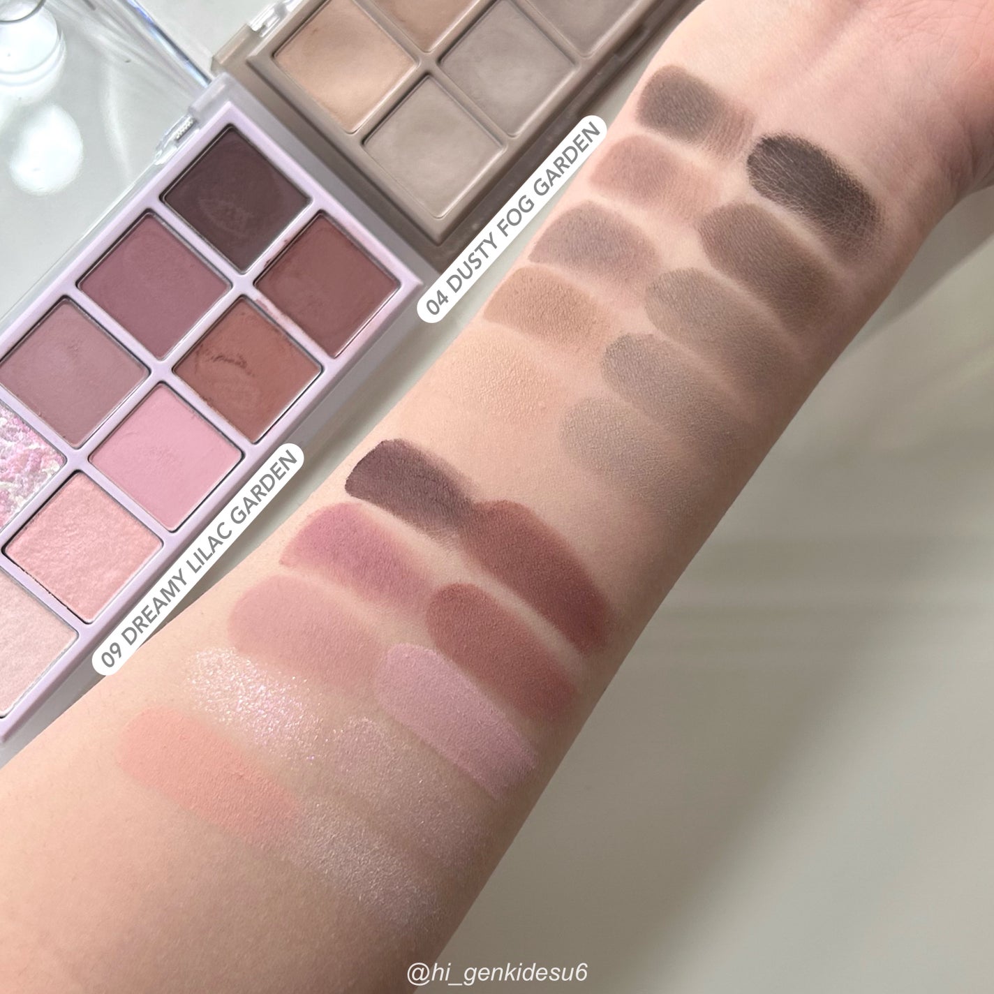 ベターザンパレット/rom&nd/アイシャドウパレットを使ったクチコミ(5枚目)