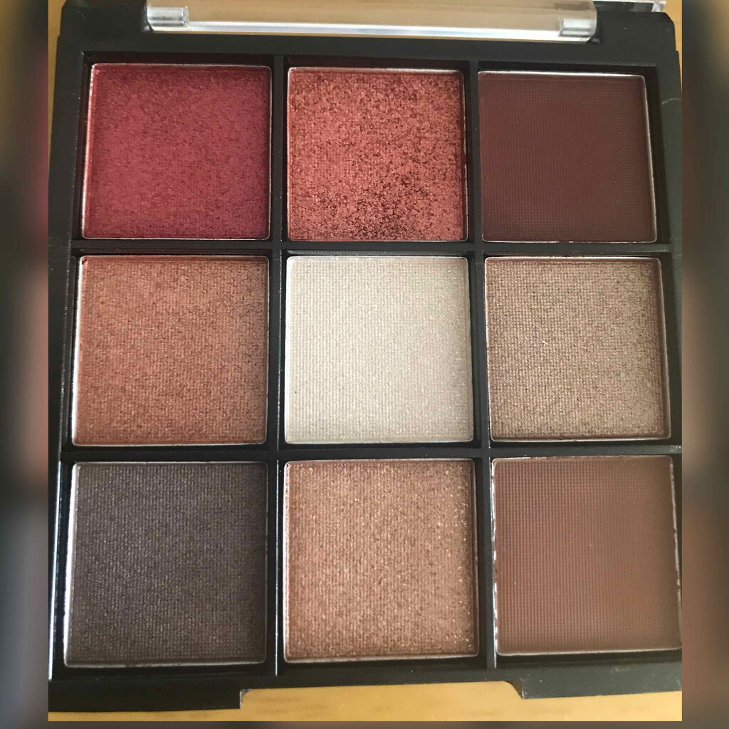 UR GLAM　BLOOMING EYE COLOR PALETTE/U R GLAM/アイシャドウパレットを使ったクチコミ（1枚目）