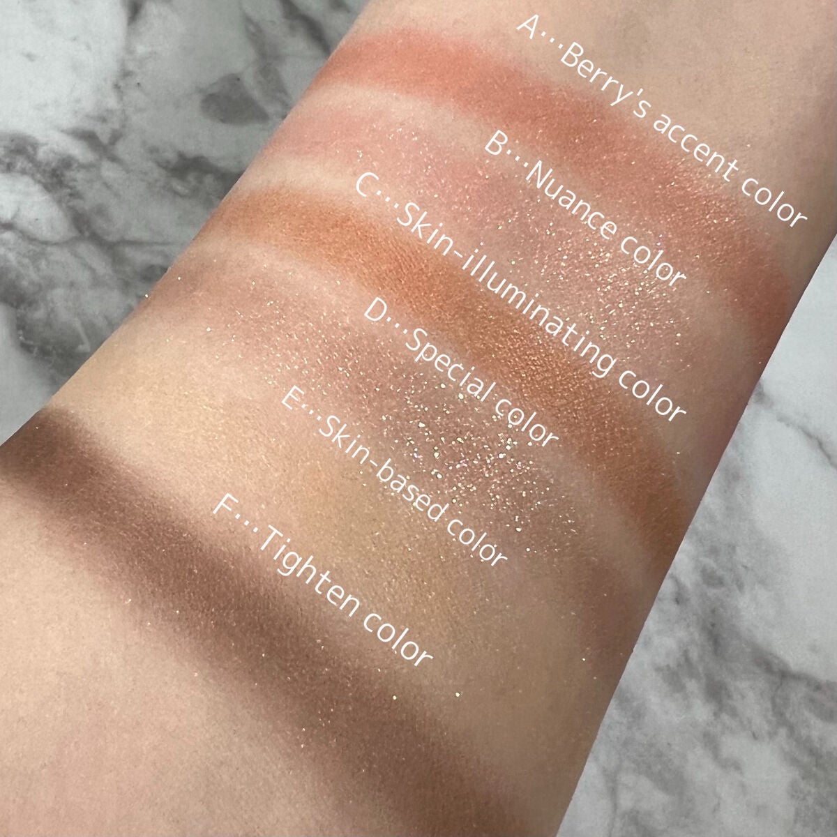 オーラクリエイション/BLEND BERRY/アイシャドウパレットを使ったクチコミ(7枚目)