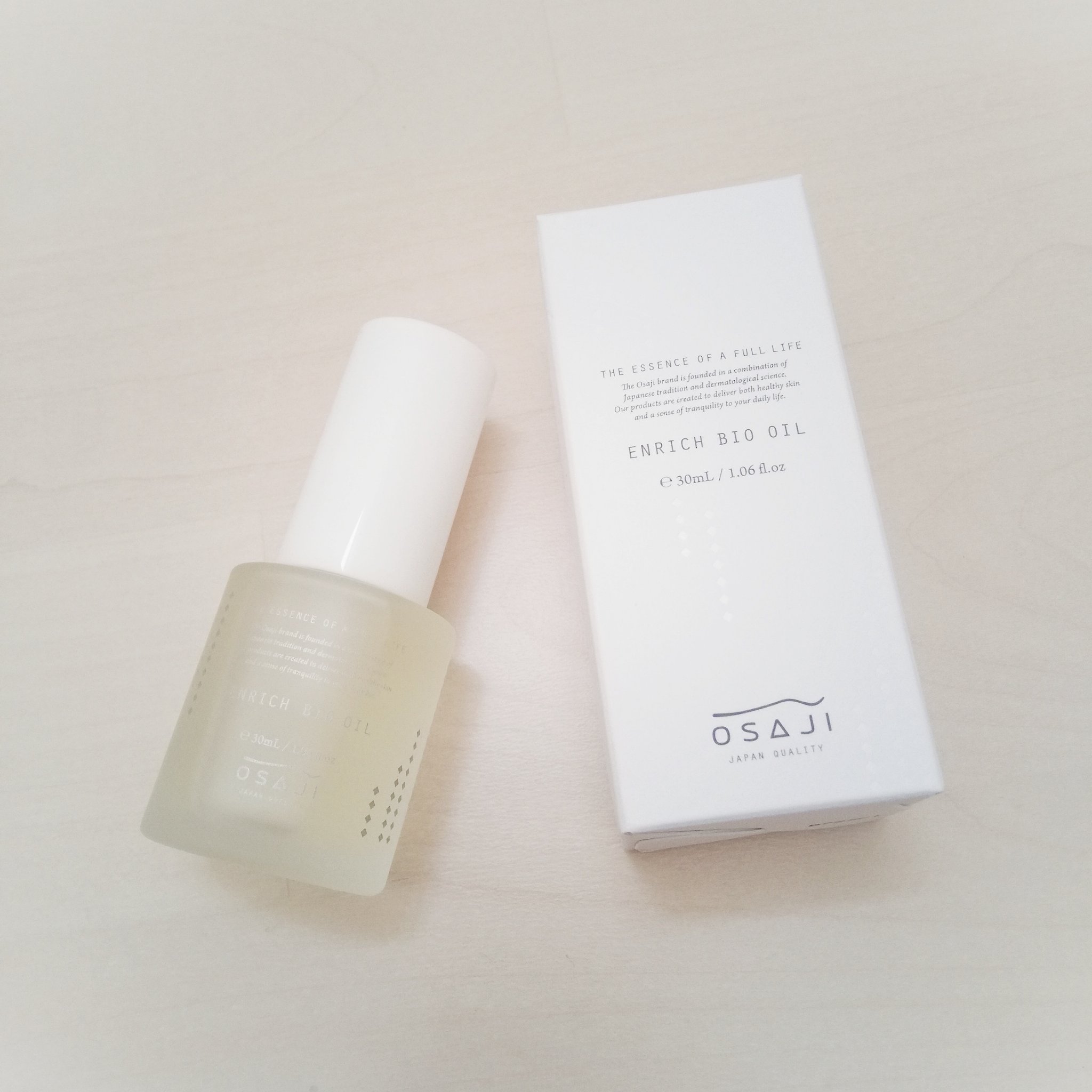 エンリッチバイオオイル/OSAJI/フェイスオイルを使ったクチコミ（2枚目）
