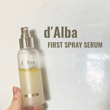 ダルバ ホワイトトリュフファーストスプレーセラム/ダルバ/ミスト状化粧水を使ったクチコミ(1枚目)