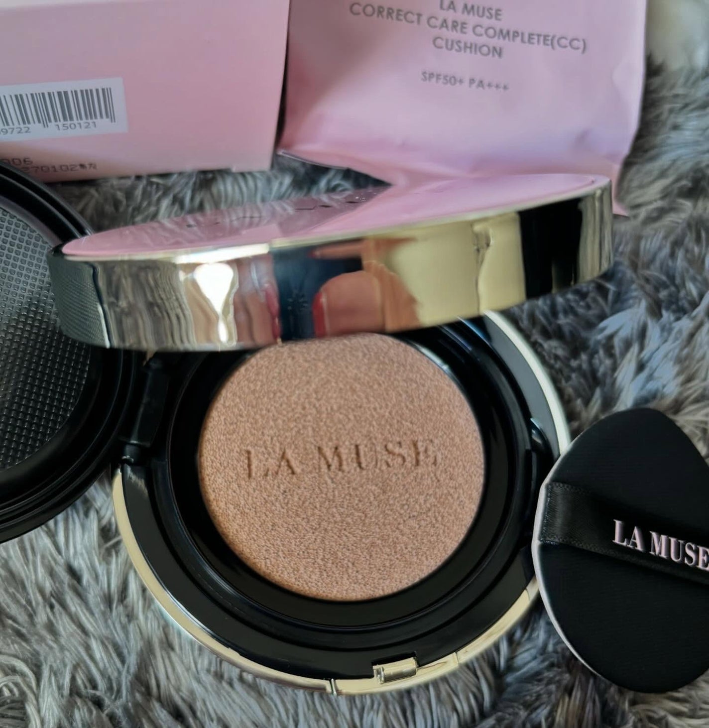 CORRECT CARE COMPLETE CC CUSHION/ラミューズ/クッションファンデーションを使ったクチコミ(2枚目)