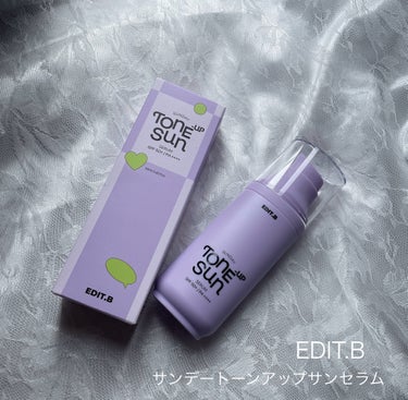 

＼54%水分セラム
                 美白トーンアップサンセラム／


EDIT.B
サンデートーンアップサンセラム
55ml
SPF50+ PA++++



ブランド様より商品を