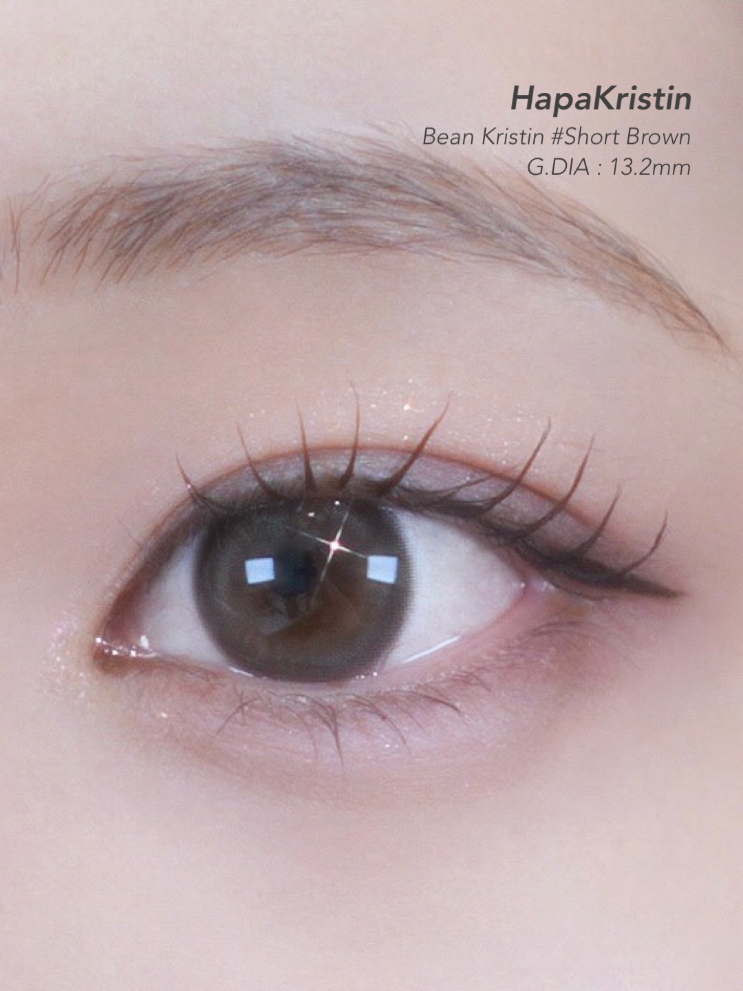 Bean Kristin 1month/Hapa kristin/１ヶ月（１MONTH）カラコンを使ったクチコミ（3枚目）