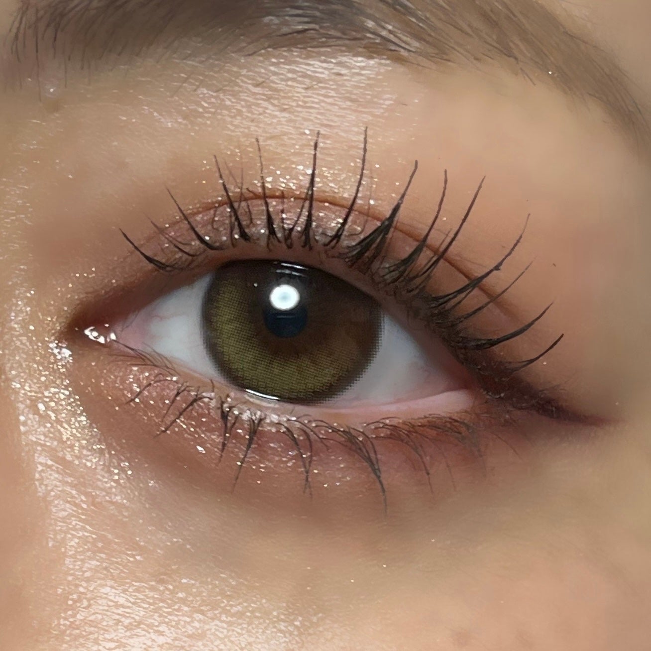 Glowy 1day/OLENS/ワンデー(1DAY)カラコンを使ったクチコミ(3枚目)