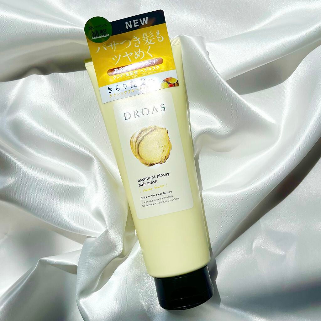 クレイヘアマスク エクセレントグロッシー/DROAS/ヘアマスク・ヘアパックを使ったクチコミ(1枚目)