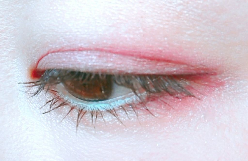 ダイソー×IT GIRL アイシャドウ/DAISO/単色アイシャドウを使ったクチコミ（2枚目）