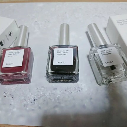 シャインオンミーネイルカラー/Dear.A/マニキュアを使ったクチコミ(1枚目)
